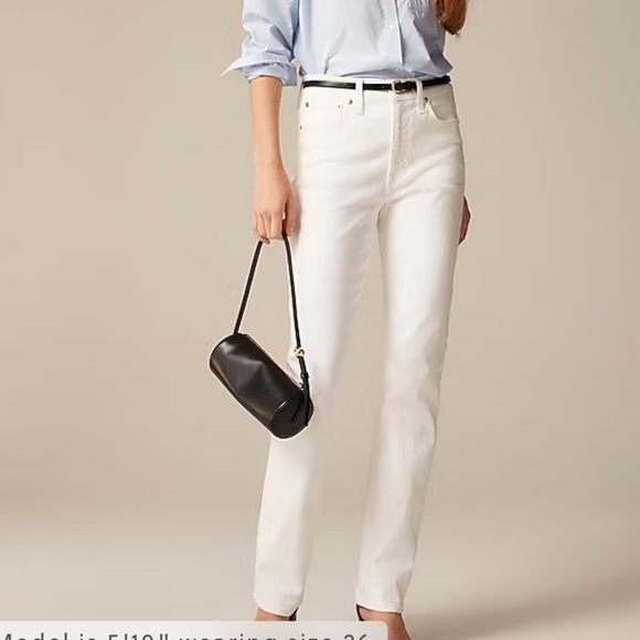 J crew Slim straight jean white - Picture 1 of 5